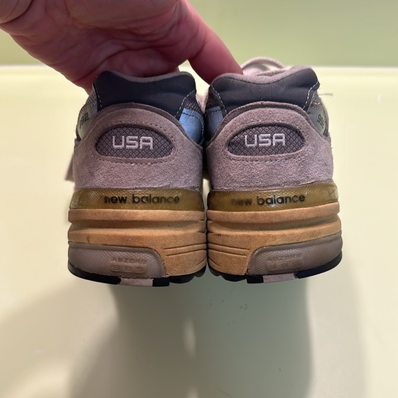 Women’s New Balance 992 core running shoe in grey size 9 - Picture 3 of 7